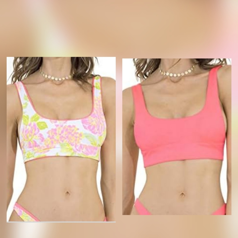 MAAJI Reversible Bralette Bikini Top Size Small.